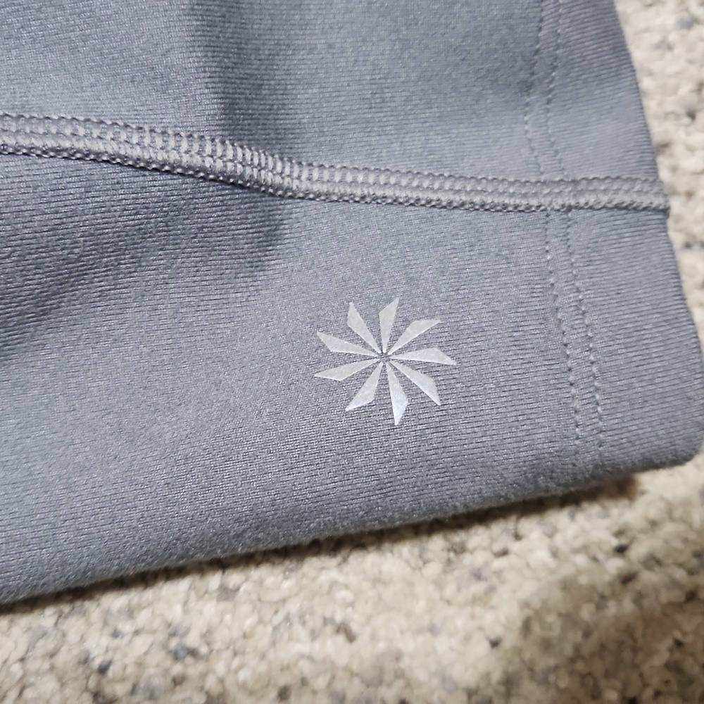 Athleta Stunner T Back Pullover Active Top Grey Size XL - Picture 6 of 9